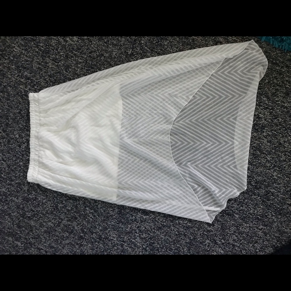 High-low skirts